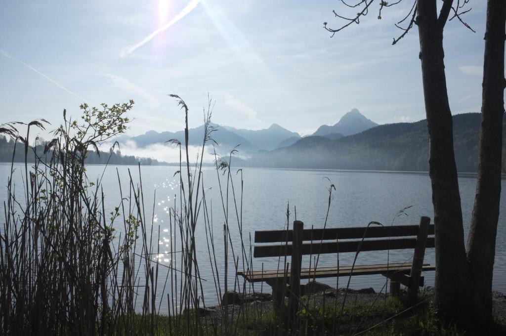 Füssen Dreimaderlhaus - Das Vegetarische Boutique Hotel الغرفة الصورة